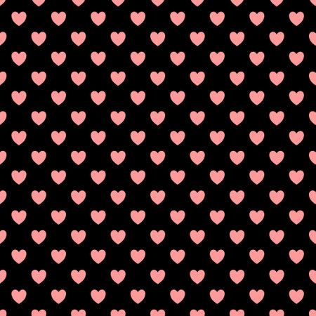 Hearts for Valentine's Day. A postcard with hearts for February 14. Seamless repeating pattern. Background for scrapbooking, albums, advertising, printing, websites, mobile screensavers, bloggersの写真素材