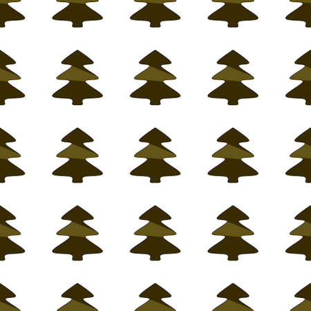 Seamless repeating image of a Christmas tree. Repeating patterns with Christmas trees. Background for postcards, banners, covers, albums, mobile screensavers, scrapbooking, advertising, blogsの写真素材