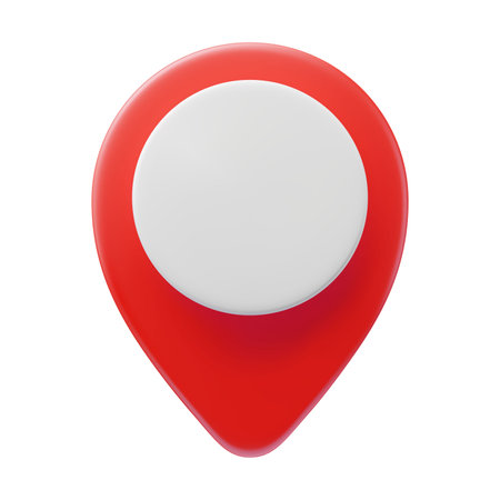 3d plastic map pin. Realistic geotag isolated on white background. Location Marker icon. Distance, position, road, search symbol. color address label. 3d clay gps navigator tag. vector illustrationのイラスト素材