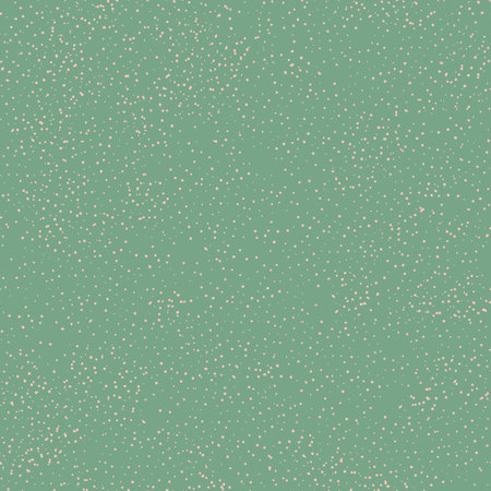 Seamless abstract polka dot pattern. Pink hand drawn drip points on mint background. Stone terrazzo texture, ink blots stain, grain, paint splash, spray effect. Vector grunge splattered illustrationのイラスト素材