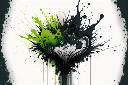 Abstract grunge background with space for your text. Vector illustration.の素材