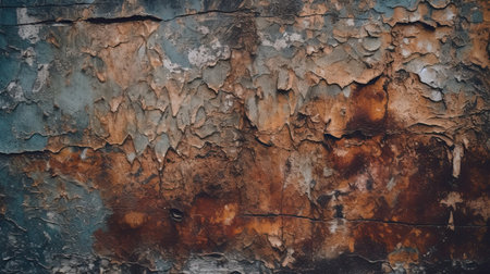 Rusty metal texture background. Grunge rusty metal surface.の素材