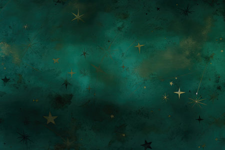 Grunge background with stars and space for text or image.の素材