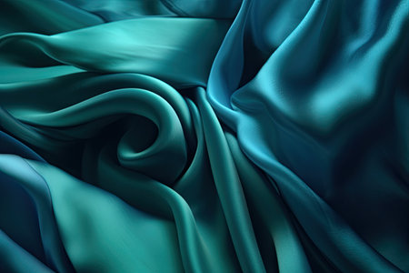 abstract background luxury cloth or liquid wave or wavy folds of grunge silk texture satin velvet materialの素材