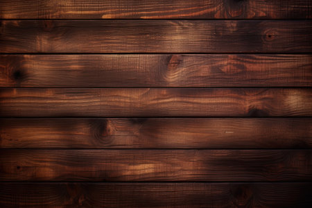 Old wooden background or texture. Wood texture with natural patterns. Dark wood backgroundの素材