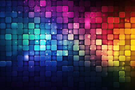 Abstract colorful background with squares. Vector illustration. Eps 10. RGB EPS 10の素材