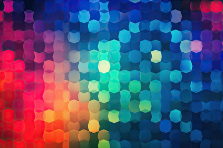abstract background with bokeh defocused lights. vector illustrationの素材