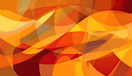 abstract orange background with smooth lines. Vector illustration for your designの素材