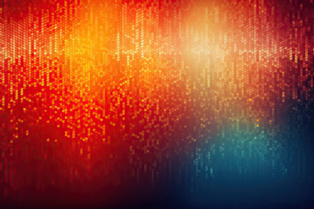 Abstract background with binary code. Vector illustration. Eps 10 file.の素材
