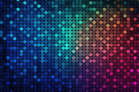 Abstract colorful background with dots. Vector illustration for your graphic design.の素材