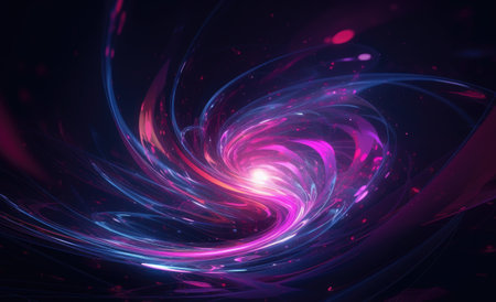 Abstract fractal. Fractal art background for creative design. Decoration for wallpaper, desktop, poster, cover booklet. Print for clothes, t-shirt. Creative illustration for designの素材
