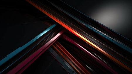 3D rendering of abstract technology concept background ready for banner design.の素材