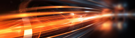 Futuristic technology background for business tech presentations or web banner coversの素材