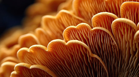 close up of a mushroomの素材