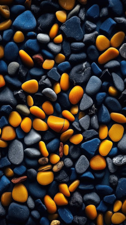 a group of small rocksの素材