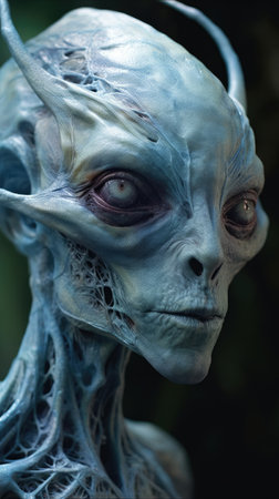 a close up of a creatureの素材