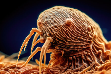 a close up of a creatureの素材