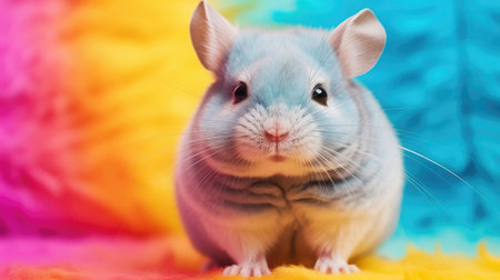 a close up of a mouseの素材