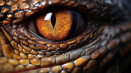 close up of an animal's eyeの素材