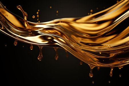 a liquid flowing in the airの素材