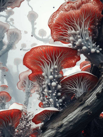 a close up of a plantの素材