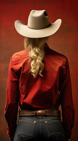 a person wearing a hatの素材