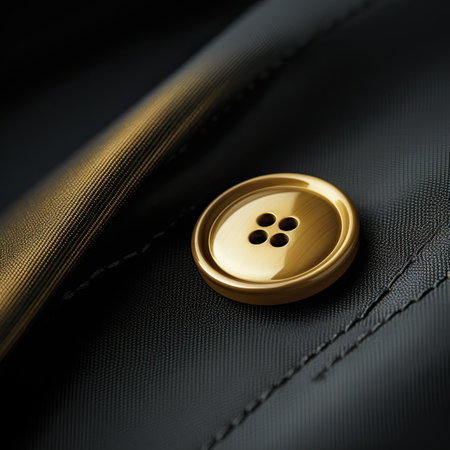 a close up of a buttonの素材