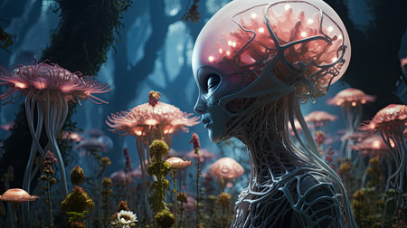 a fish in a tankの素材