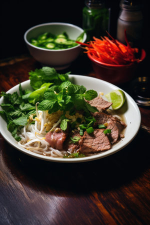 a plate of foodの素材