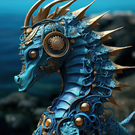 a close up of a fishの素材