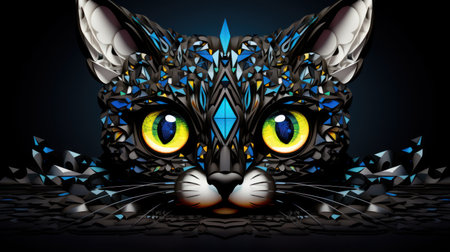 a colorful ceiling fanの素材