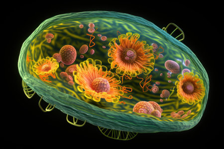 a bowl of colorful flowersの素材