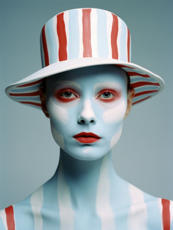 a person wearing a hatの素材