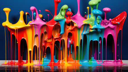 a group of colorful balloonsの素材