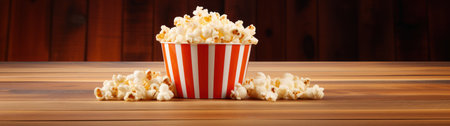 a cup of popcornの素材