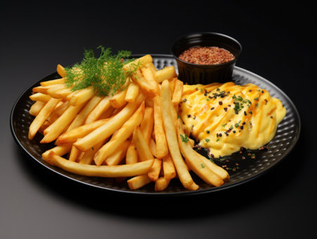 a plate of foodの素材