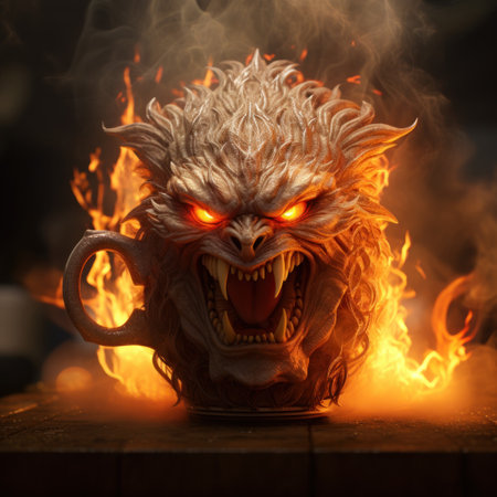 a scary looking creatureの素材