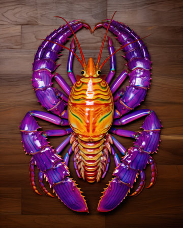 a colorful insect with wingsの素材