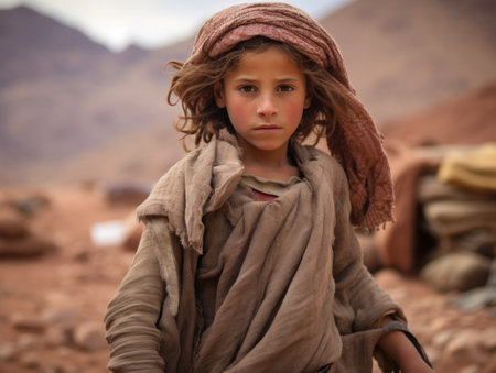 a person wearing a hatの素材