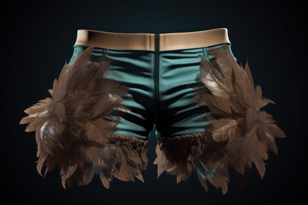 a close-up of a blue and green boxの素材