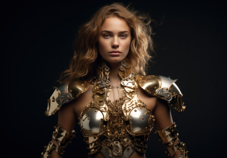 a person in a garmentの素材