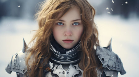 a person with a black and white face maskの素材