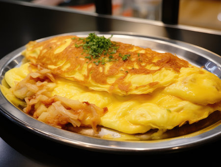 a plate of foodの素材