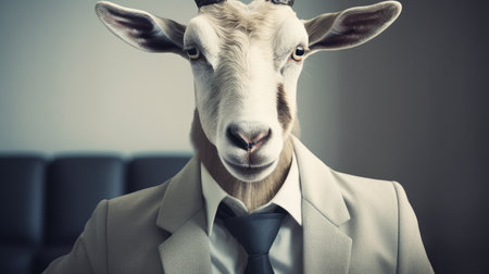 a man wearing a suit and tieの素材