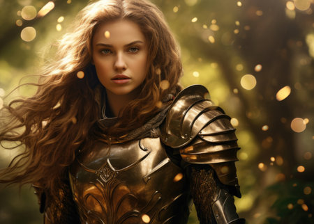 a woman in a garmentの素材