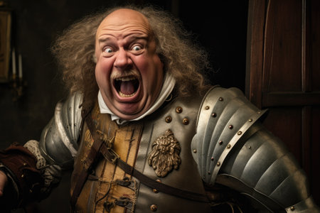 a man in a garmentの素材