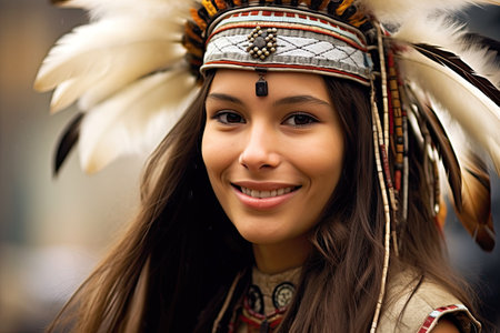 a woman wearing a crownの素材