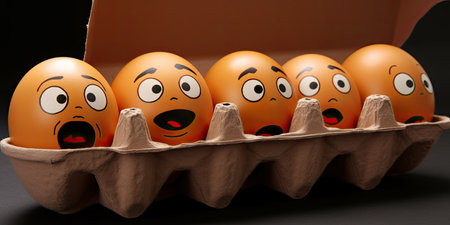 a group of yellow and black balloonsの素材