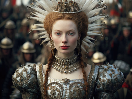 a person wearing a crownの素材