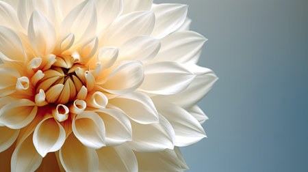 a close up of a flowerの素材